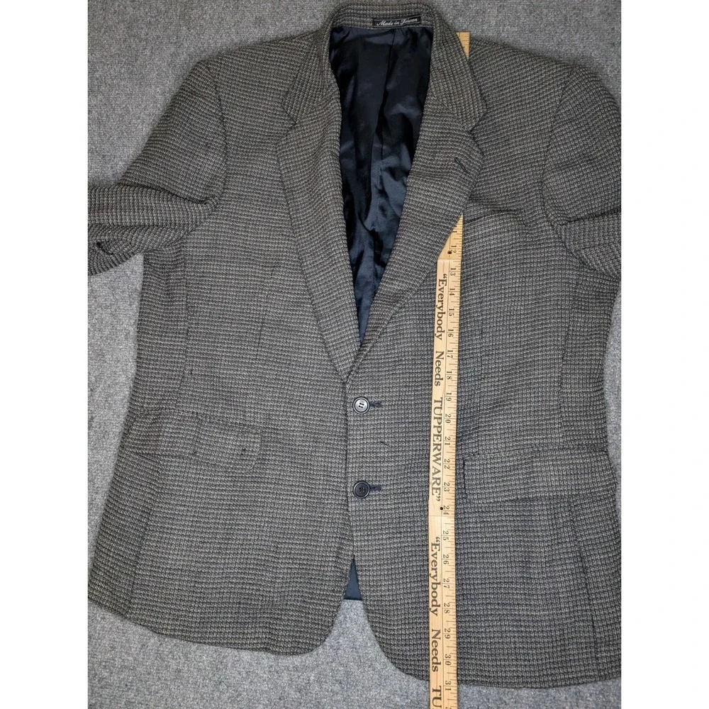 Joseph‎ And Feiss International 100% New Wool Tweed Blazer Brown Size 46R
